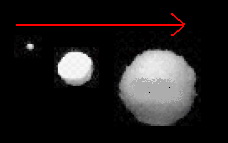 Single particle growth